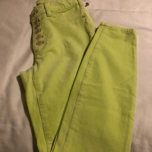 Anthropologie Pilcro High Rise Skinny Cords